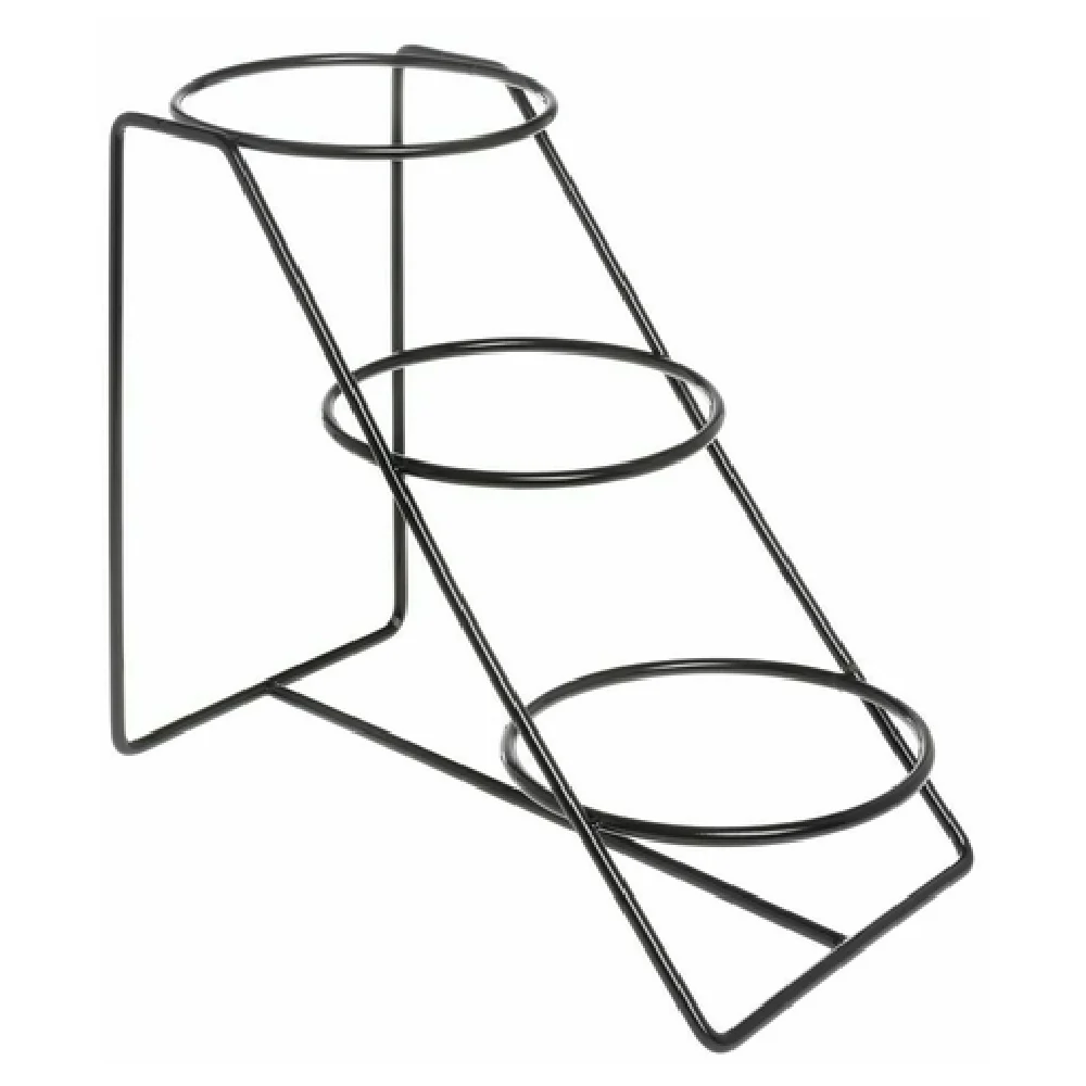 Hubert 70971 Bowl Display Stand 3-tier 17-3/4 Hubert 70971 Bowl Display Stand 3-tier 17-3/4