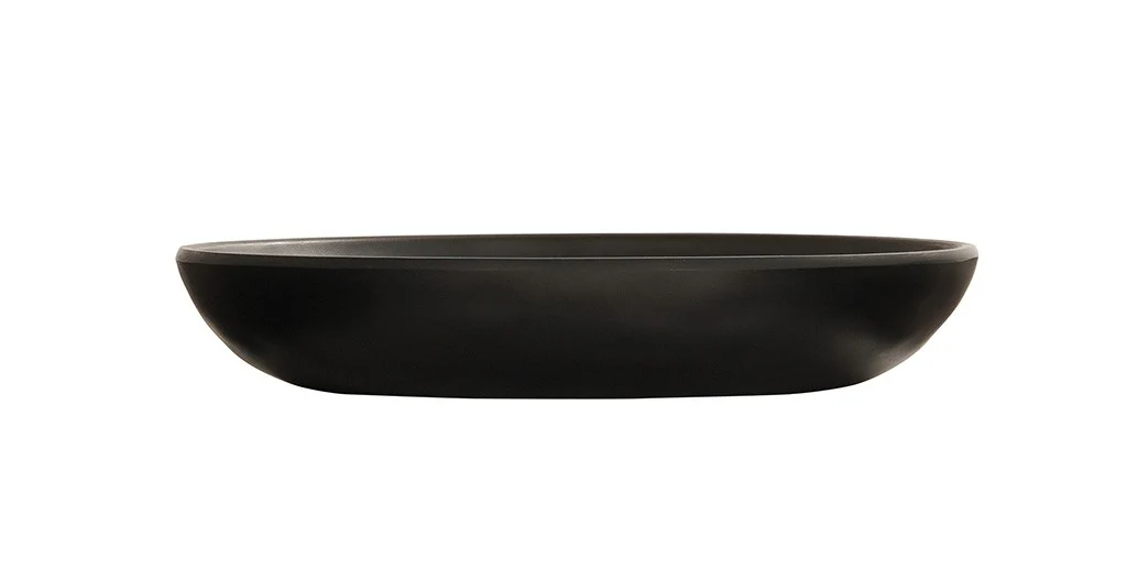 Cal-Mil 24122-8-13 30 Oz Black Melamine Carmel Pasta Bowl 8.5 Inch Cal-Mil 24122-8-13 30 Oz Black Melamine Carmel Pasta Bowl 8.5 Inch
