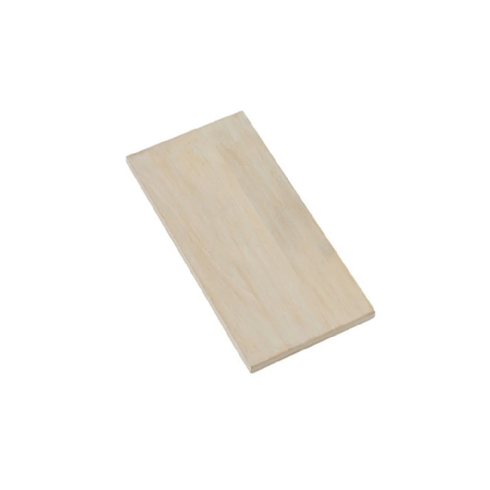 American Metalcraft MWPS18 17-3/4 Inch Ribbed Platter Wood Sun-Bleached