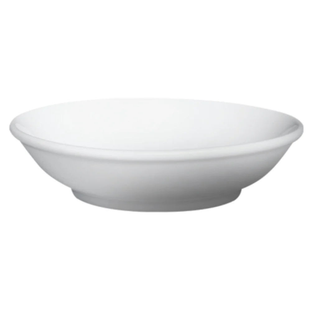 Cameo China 210-31 2 Oz Ceramic Sauce Dish Round White for Restaurants