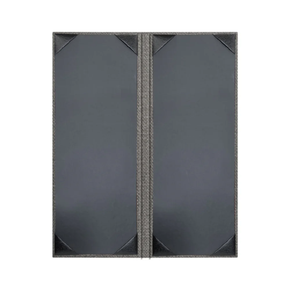 Risch MILAN-2V 4.25X11 Menu Cover 4-1/4 Inch Simulated Woven Vinyl 25 Packs Risch MILAN-2V 4.25X11 Menu Cover 4-1/4 Inch Simulated Woven Vinyl 25 Packs