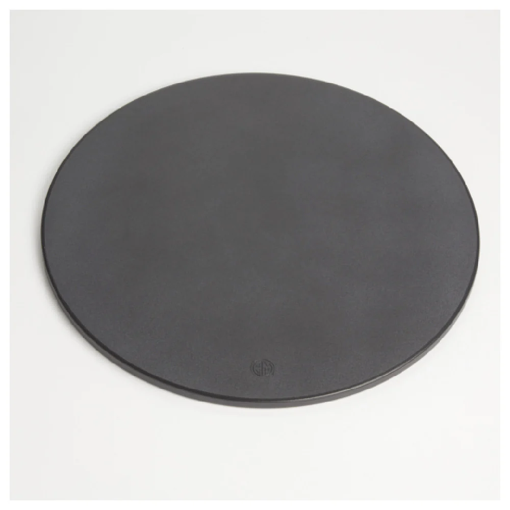American Metalcraft PSB16 16 Inch Round Pizza Stone Black Nera Nano Enamel