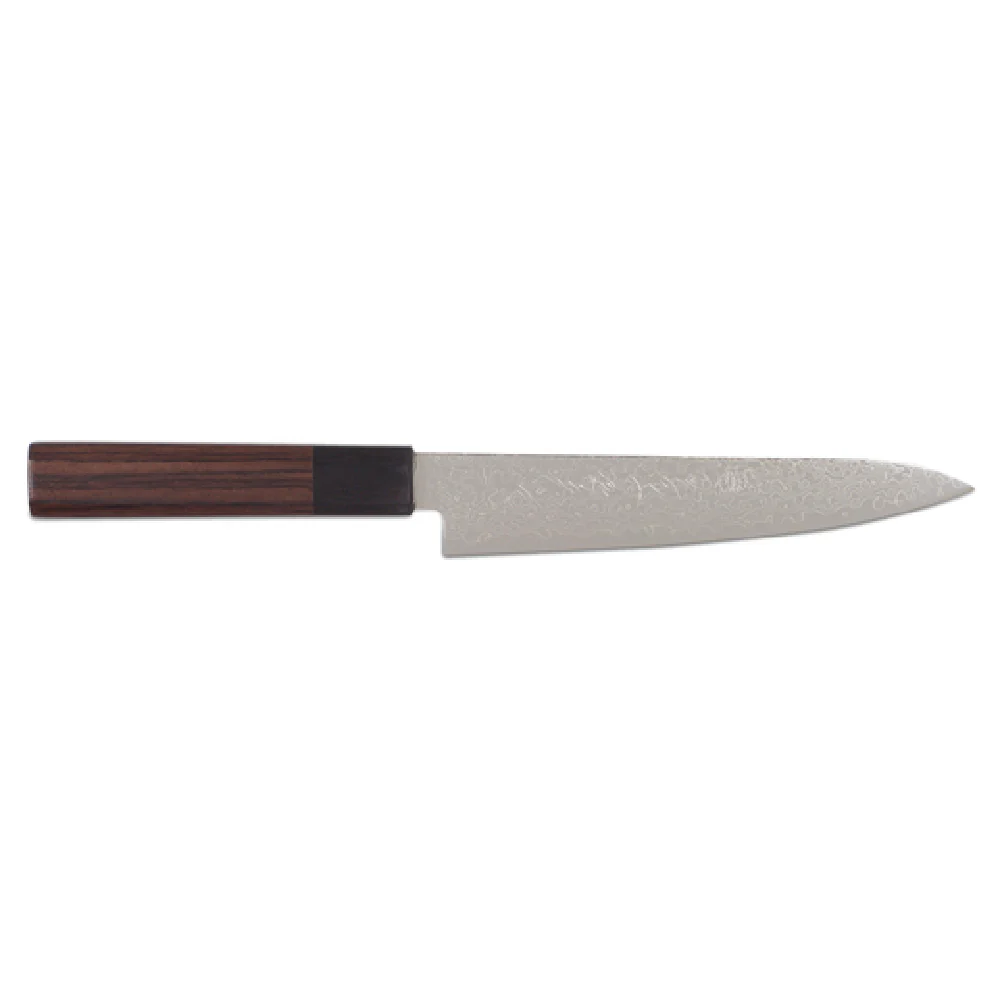 JB Prince Z187 6.5 Kikuichi 6-1/2 Inch Utility Knife Rosewood Forged Blade JB Prince Z187 6.5 Kikuichi 6-1/2 Inch Utility Knife Rosewood Forged Blade