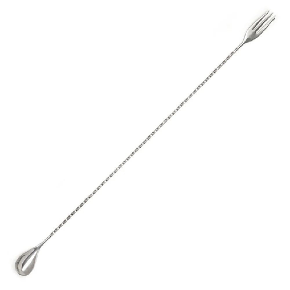 Spill-Stop 850-21 19-11/16 Inch Fork-end Bar Spoon with Polished Finish Stainless Steel Spill-Stop 850-21 19-11/16 Inch Fork-end Bar Spoon with Polished Finish Stainless Steel
