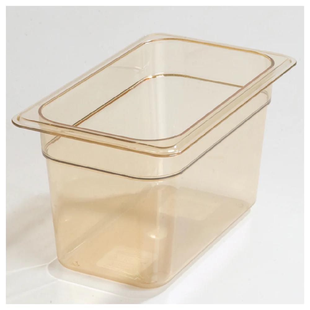 Carlisle 3088213 10 Inch Amber High Heat Hot Food Pan 4 Quarts BPA Free Made in USA Carlisle 3088213 10 Inch Amber High Heat Hot Food Pan 4 Quarts BPA Free Made in USA