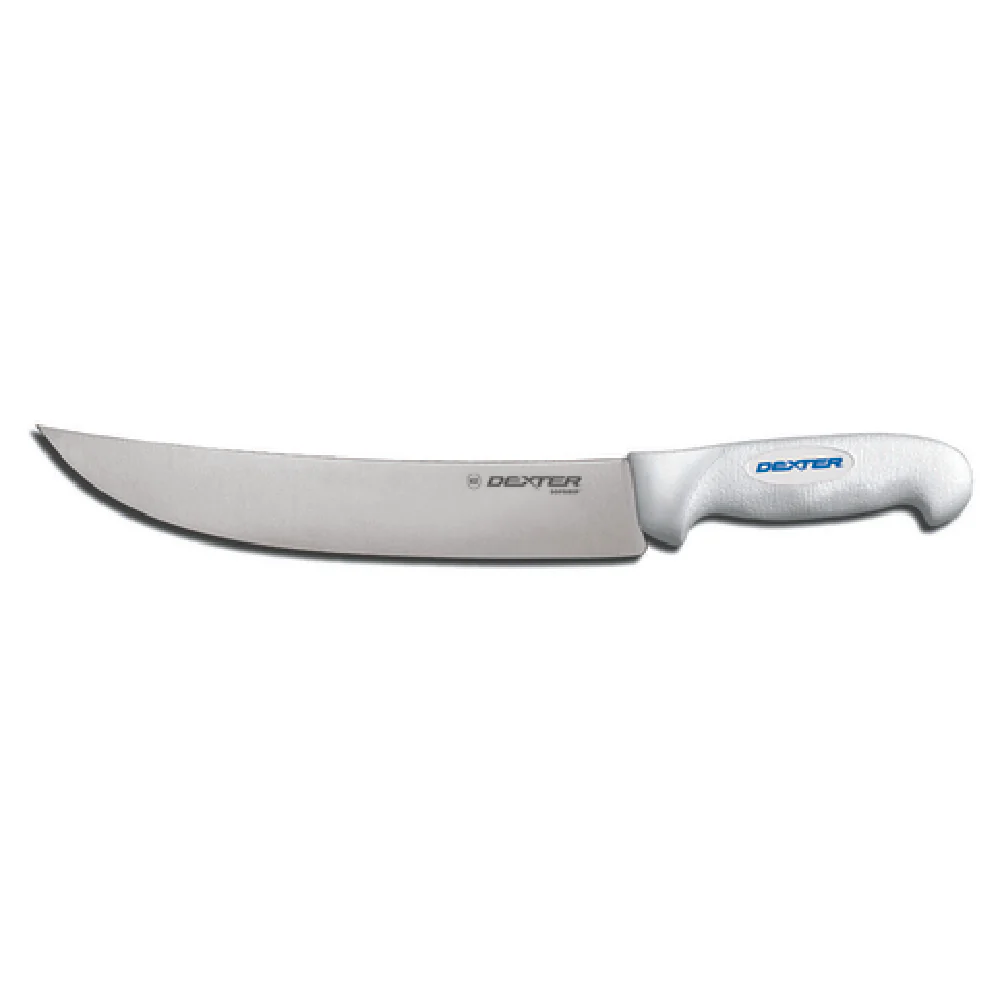 Dexter Russell 24073 10 Inch Cimeter Steak Knife High Carbon Stain Free White Handle Dexter Russell 24073 10 Inch Cimeter Steak Knife High Carbon Stain Free White Handle