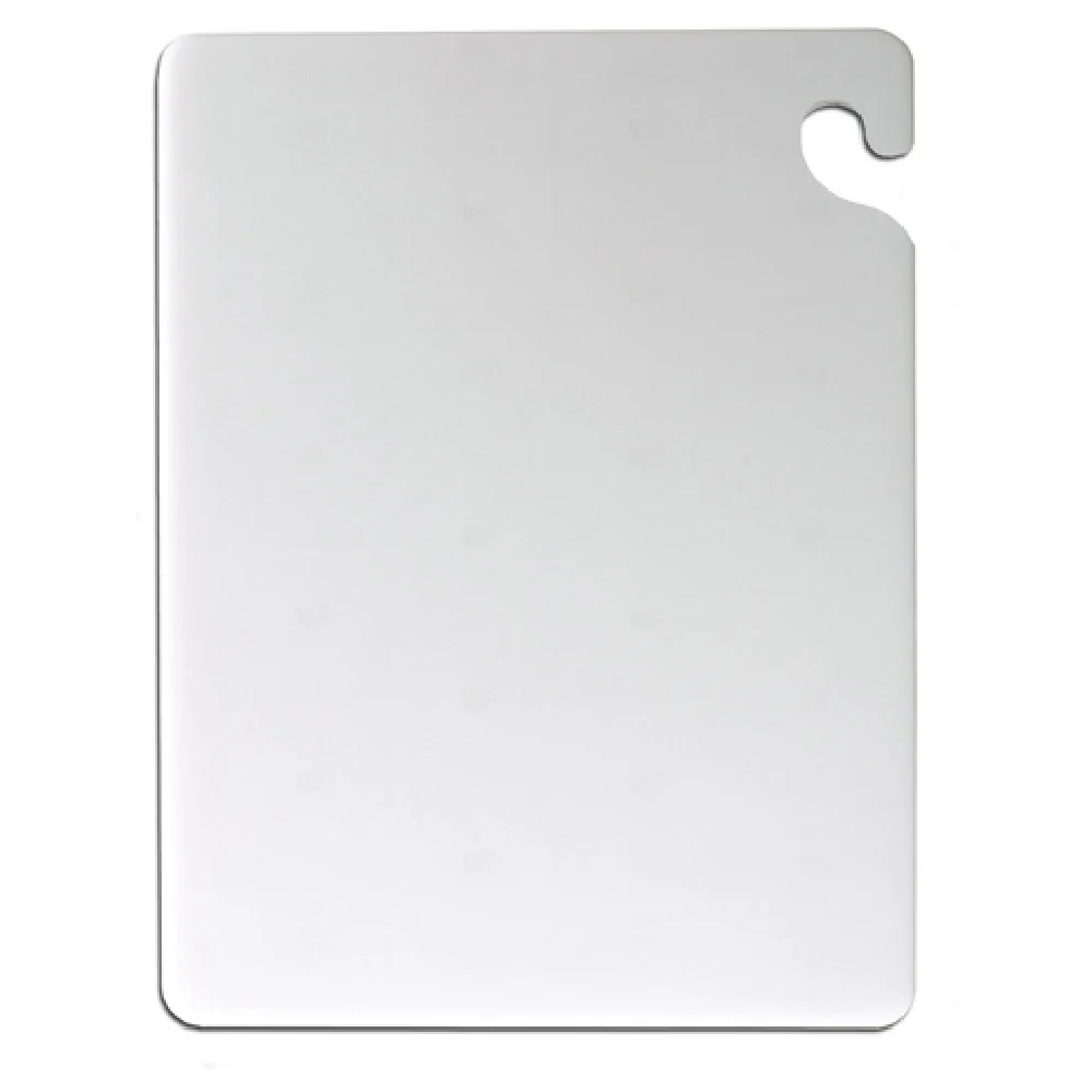 Carlisle CB182412WH 24 Inch Cutting Board Dishwasher Safe Co-Polymer White