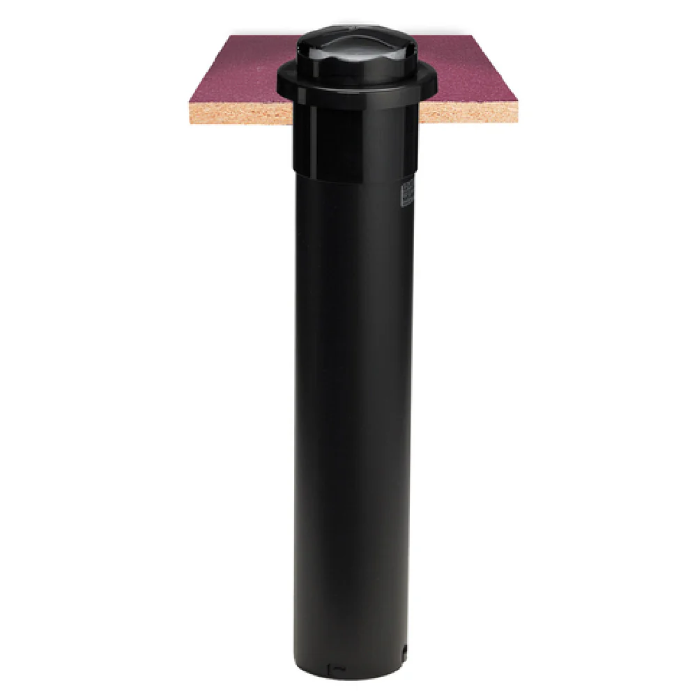Carlisle L2200C 23-3/4 Inch In-Counter Lid Dispenser Plastic 8 to 24 Oz Carlisle L2200C 23-3/4 Inch In-Counter Lid Dispenser Plastic 8 to 24 Oz