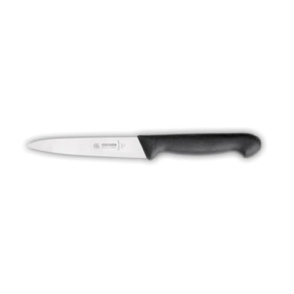 Matfer 182106 6 Inch Blade Length Non-slip Grip Utility Knife Chrome-molybdenum Steel Black Handle Matfer 182106 6 Inch Blade Length Non-slip Grip Utility Knife Chrome-molybdenum Steel Black Handle