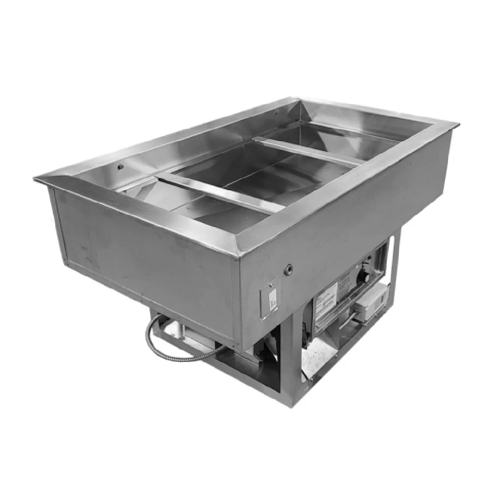 BK Resources E-DT-3 46 Inch Dual Temperature Drop-In Hot Cold Food Well Stainless Steel BK Resources E-DT-3 46 Inch Dual Temperature Drop-In Hot Cold Food Well Stainless Steel