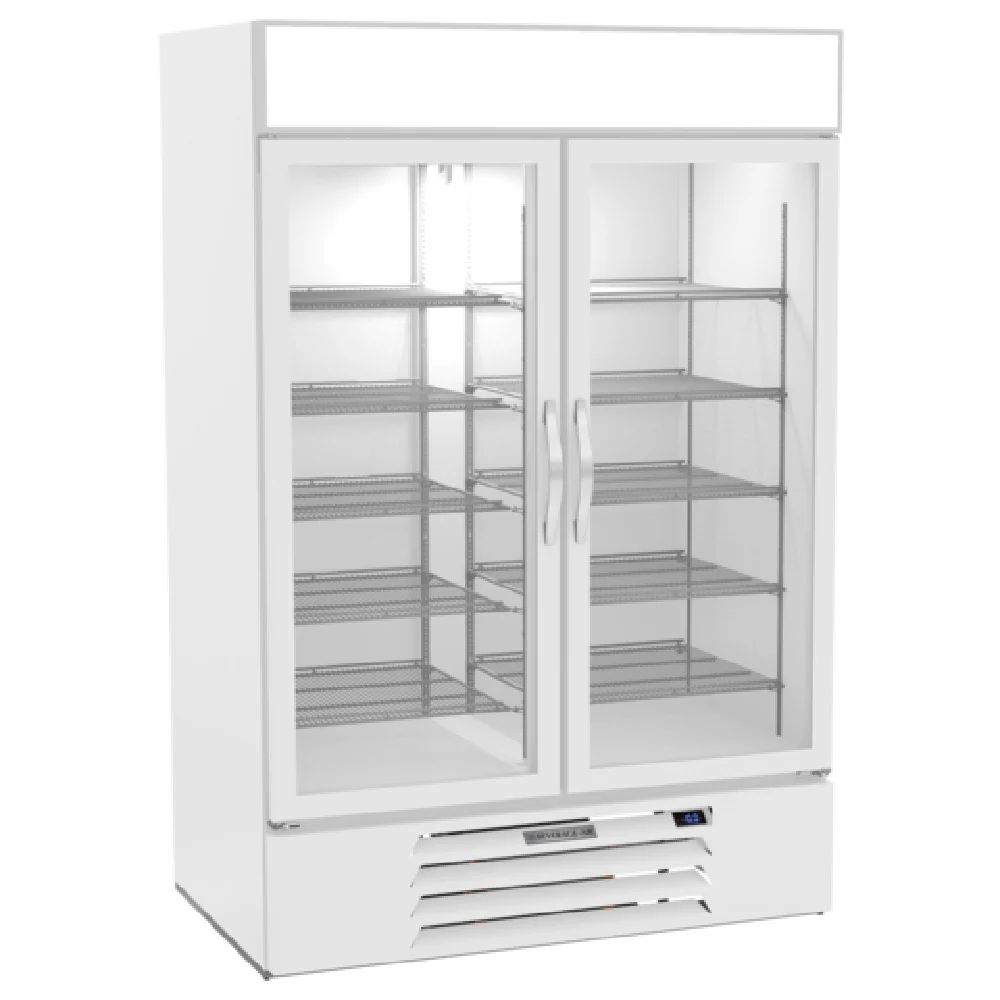 Beverage Air MMF49HC-1-W 52 Inch Reach-in Freezer Merchandiser 46.2 cu ft Beverage Air MMF49HC-1-W 52 Inch Reach-in Freezer Merchandiser 46.2 cu ft