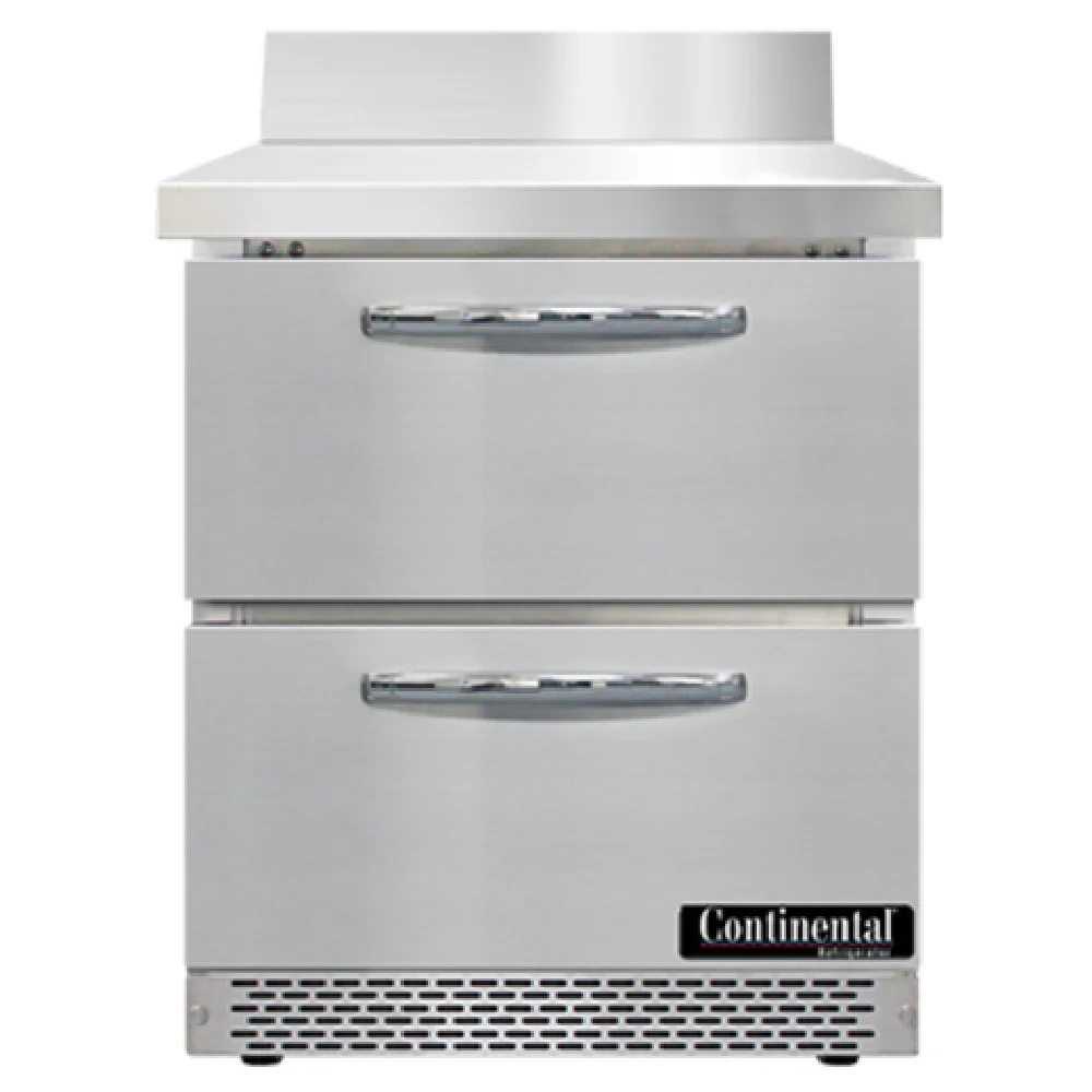 Continental Refrigerator SWF27NBS-FB-D 27 Inch Work Top Freezer One Section 7.4 cu ft Continental Refrigerator SWF27NBS-FB-D 27 Inch Work Top Freezer One Section 7.4 cu ft