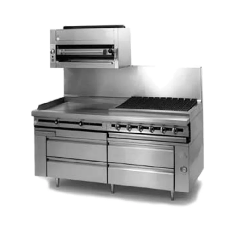 Jade Range JRLH-04R-T-72 72 Inch Refrigerated Base Remote Refrigeration Stainless Steel with 4 Drawers Jade Range JRLH-04R-T-72 72 Inch Refrigerated Base Remote Refrigeration Stainless Steel with 4 Drawers