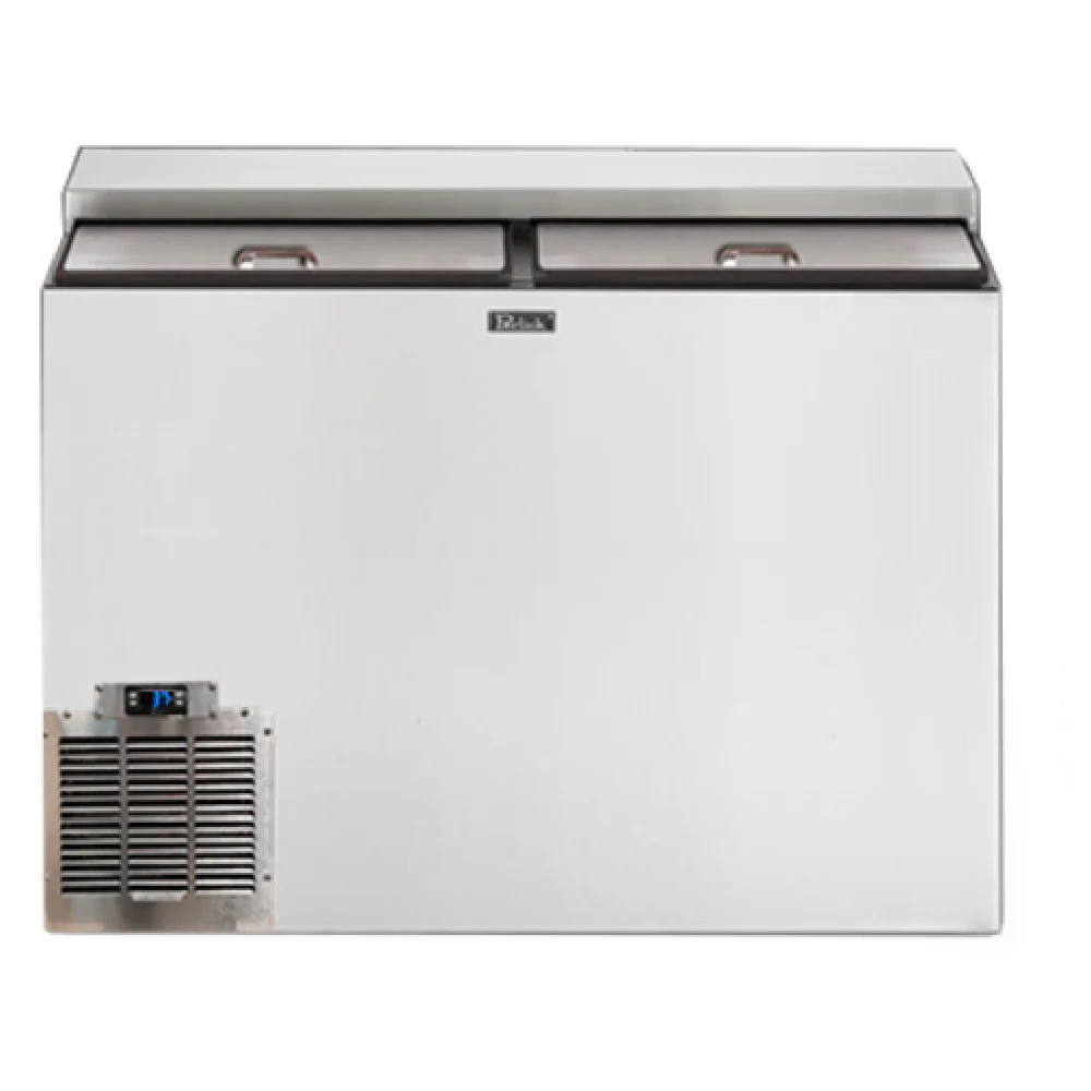 Perlick FR60RT-3_SSGS 60 Inch Glass Froster Electric Underbar Stainless Steel with Floor Racks