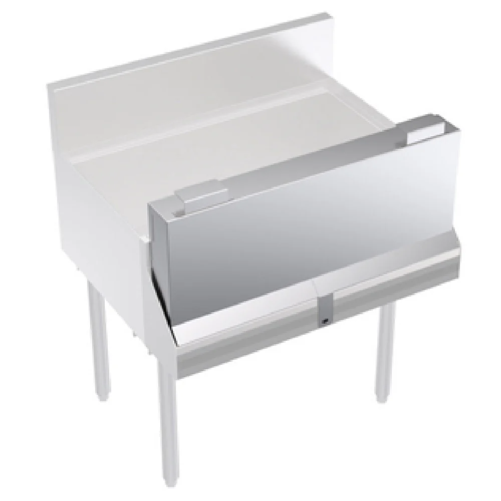 Optional 30 Inch Stainless Steel Single Speed Rail Locking Cover for Royal Series, Steel Krowne KR-SC30 Optional 30 Inch Stainless Steel Single Speed Rail Locking Cover for Royal Series, Steel Krowne KR-SC30