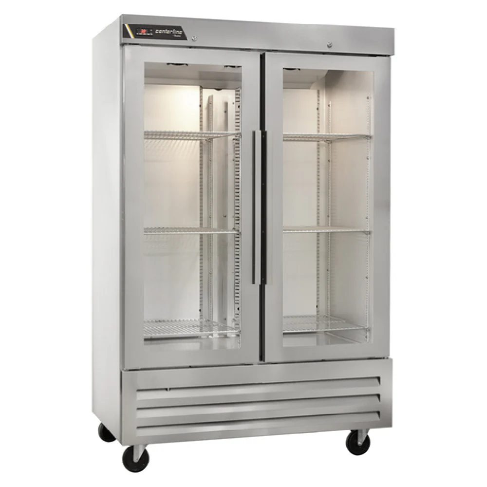 Traulsen CLBM-49R-HG-RR 53 Inch Self-contained Dual-section Refrigerator 45.13 cu ft with Glass Doors Traulsen CLBM-49R-HG-RR 53 Inch Self-contained Dual-section Refrigerator 45.13 cu ft with Glass Doors