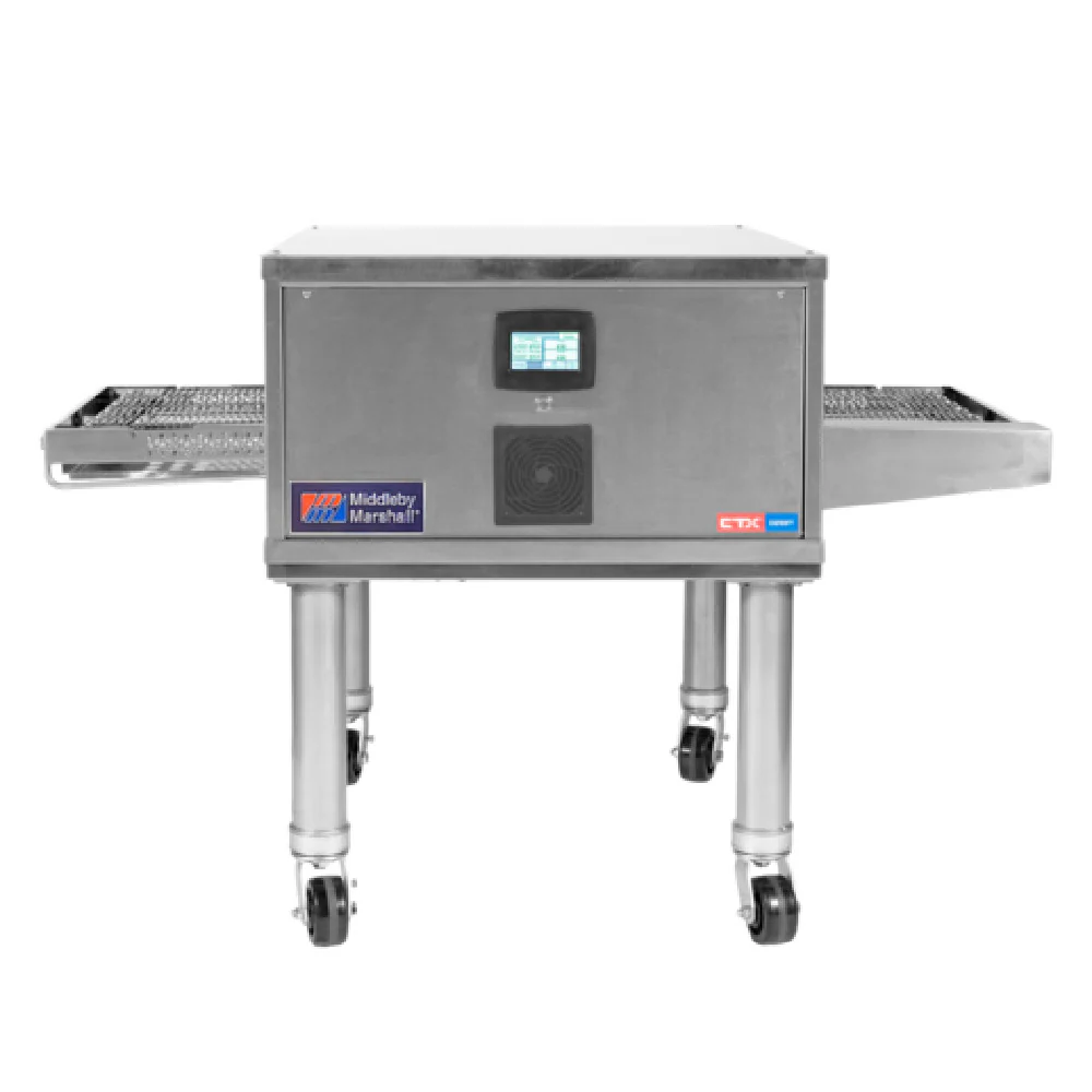 Middleby Marshall DZ33T-2 Electric Conveyor Oven 31 Inch Cooking Chamber Double Deck with Energy Management