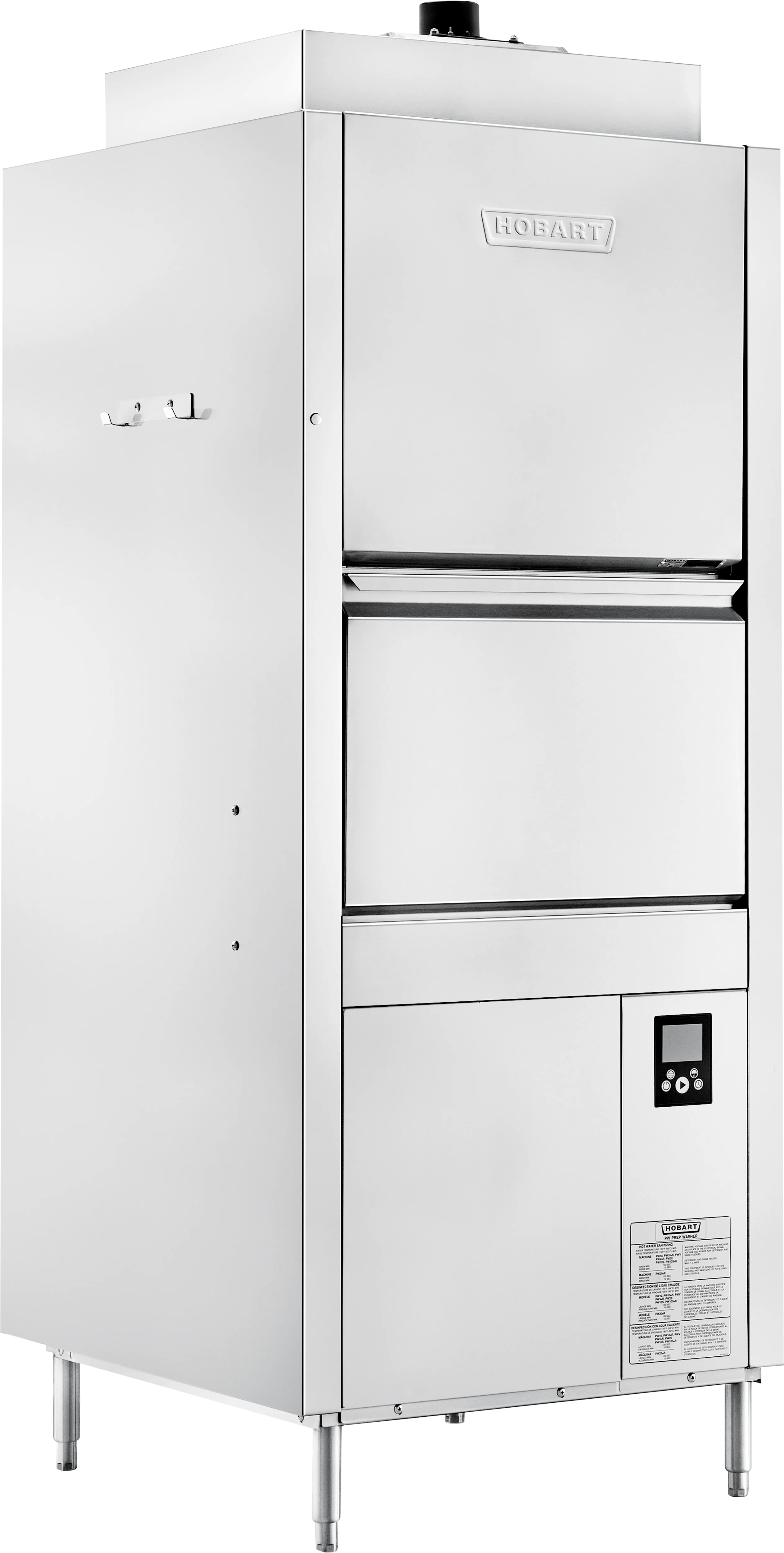 Hobart PW10N-ADV-2 34 Inch Ventless Pot Pan Utensil Washer with Energy Recovery Hobart PW10N-ADV-2 34 Inch Ventless Pot Pan Utensil Washer with Energy Recovery