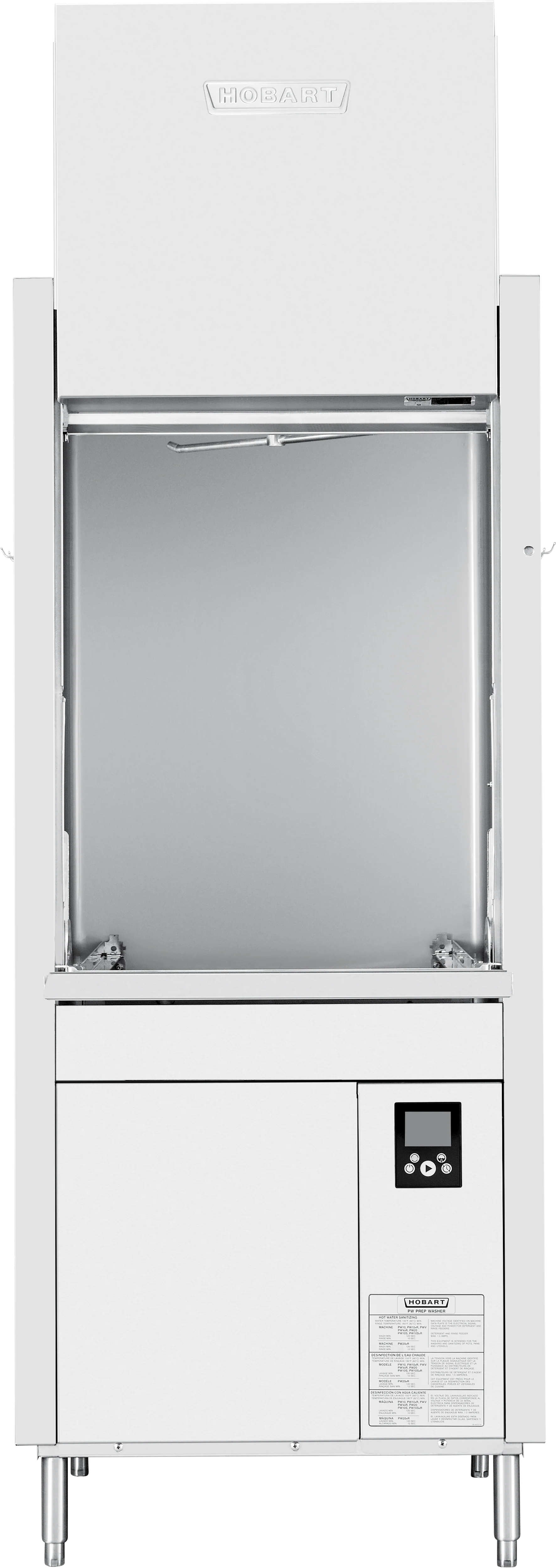 Hobart PW10N-ADV-2 34 Inch Ventless Pot Pan Utensil Washer with Energy Recovery Hobart PW10N-ADV-2 34 Inch Ventless Pot Pan Utensil Washer with Energy Recovery