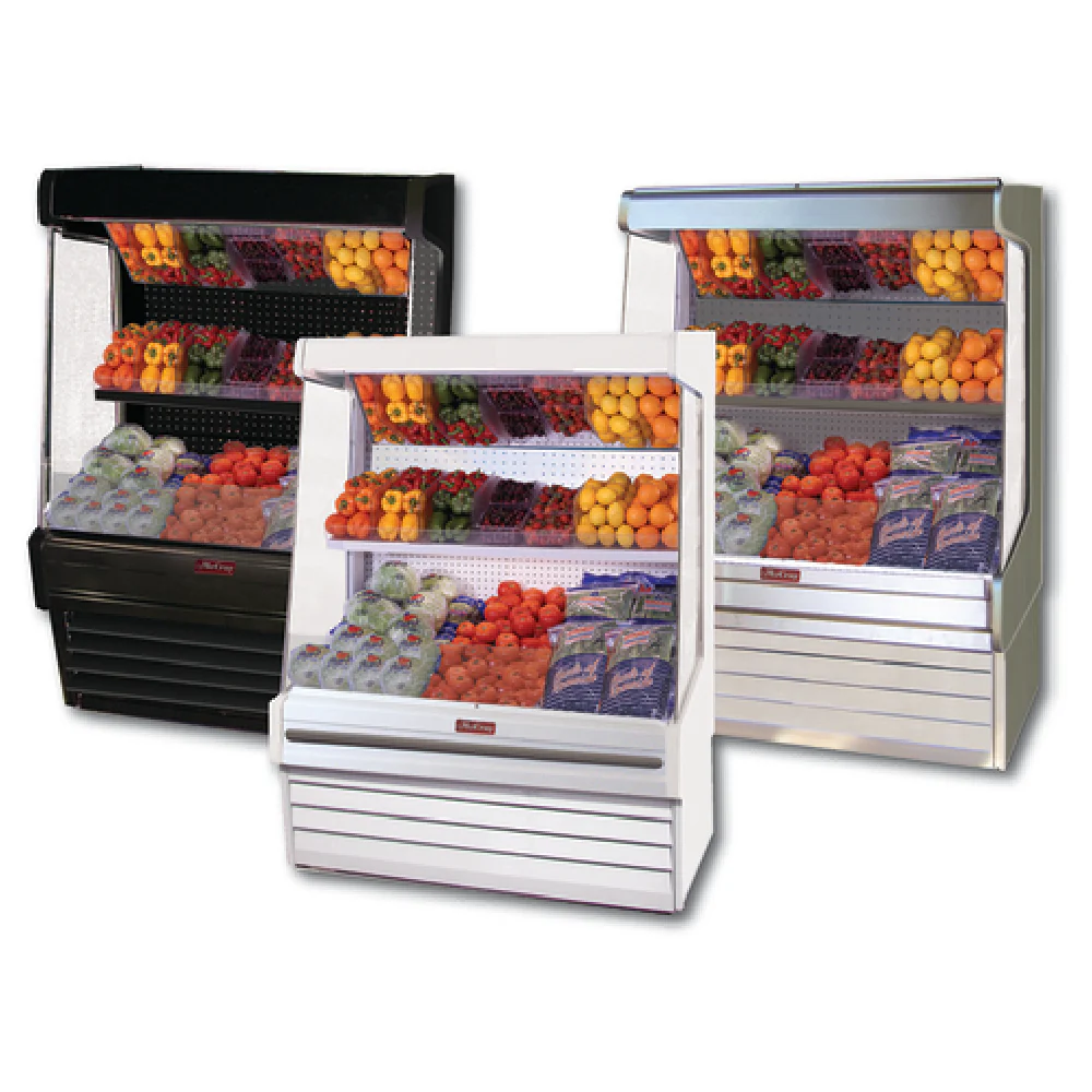 Howard-McCray R-OP30E-4-S-LED 51 Inch Produce Open Merchandiser Stainless Steel with LED Lighting Howard-McCray R-OP30E-4-S-LED 51 Inch Produce Open Merchandiser Stainless Steel with LED Lighting