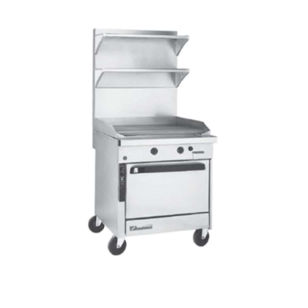 Southbend P36A-TTT_NAT 36 Inch Heavy Duty Gas Range with Convection Oven 141000 BTU