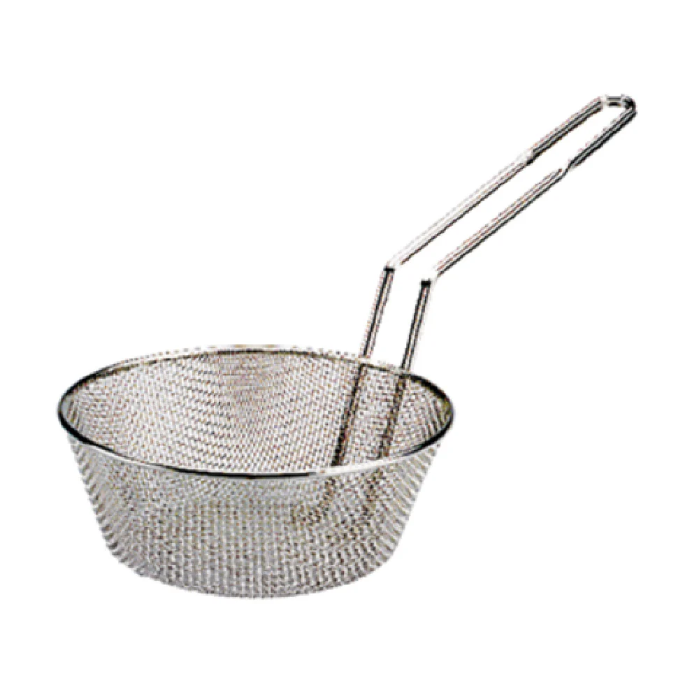 Admiral Craft CB-10F 10 Inch Culinary Basket Fine Mesh Nickel Plated Wire