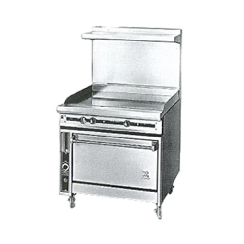 Jade Range JTRH-36GT-36C_LP 36 Inch Heavy Duty Gas Range with Griddle 120000 BTU Jade Range JTRH-36GT-36C_LP 36 Inch Heavy Duty Gas Range with Griddle 120000 BTU