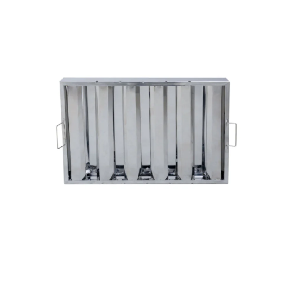Omcan 34836 25 Inch Stainless Steel Range Hood Filter with Grease Capture