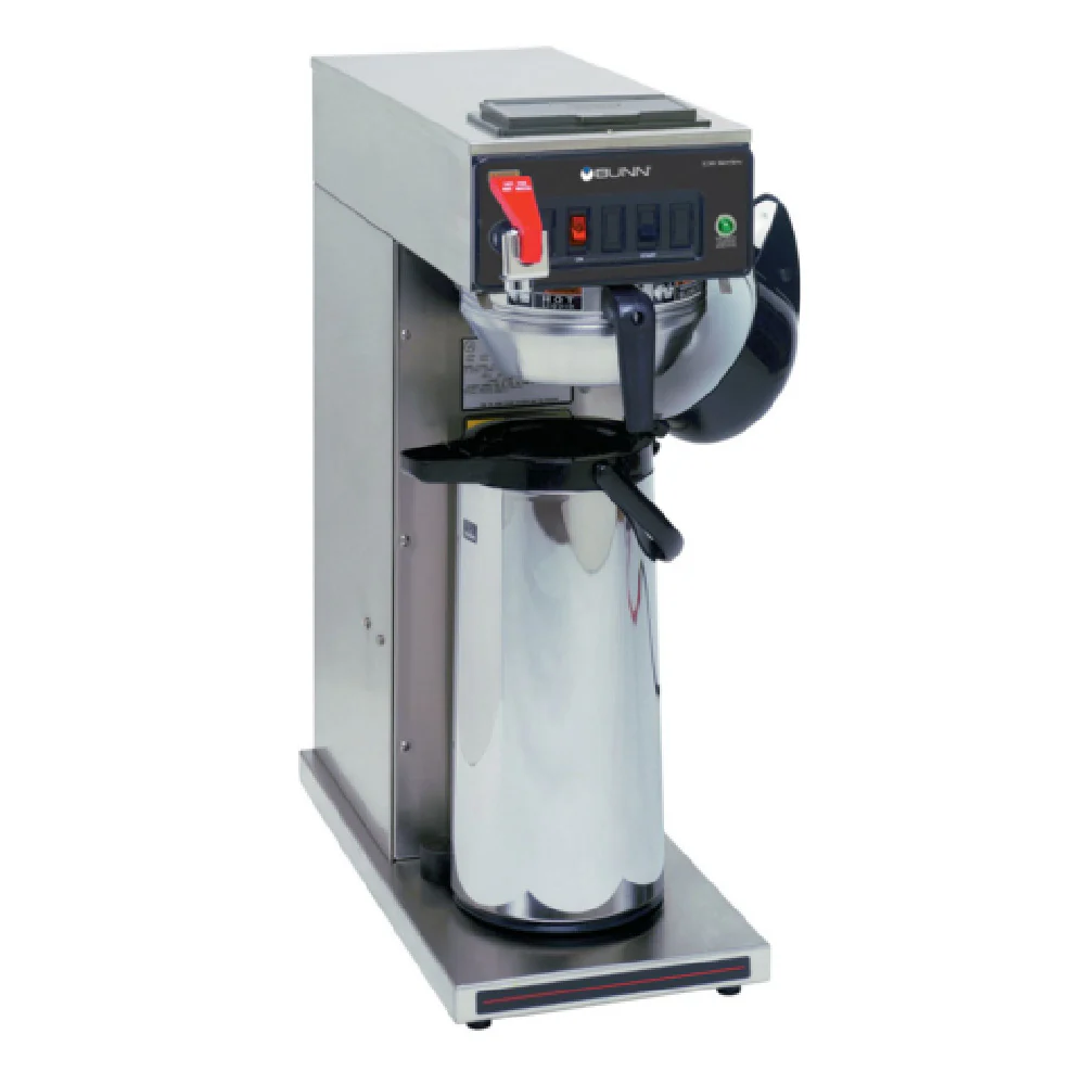 Bunn 23001.0017 9 Inch Automatic Airpot Coffee Brewer 1370 Watt Stainless Steel