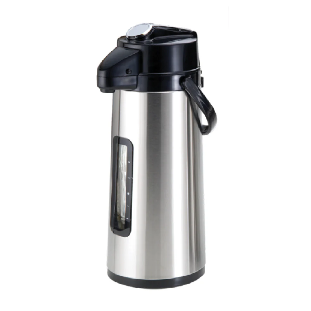 Bloomfield 7755S-ALM-1 2.2 Liter Airpot Lever Pump Stainless Steel Glass Liner Bloomfield 7755S-ALM-1 2.2 Liter Airpot Lever Pump Stainless Steel Glass Liner