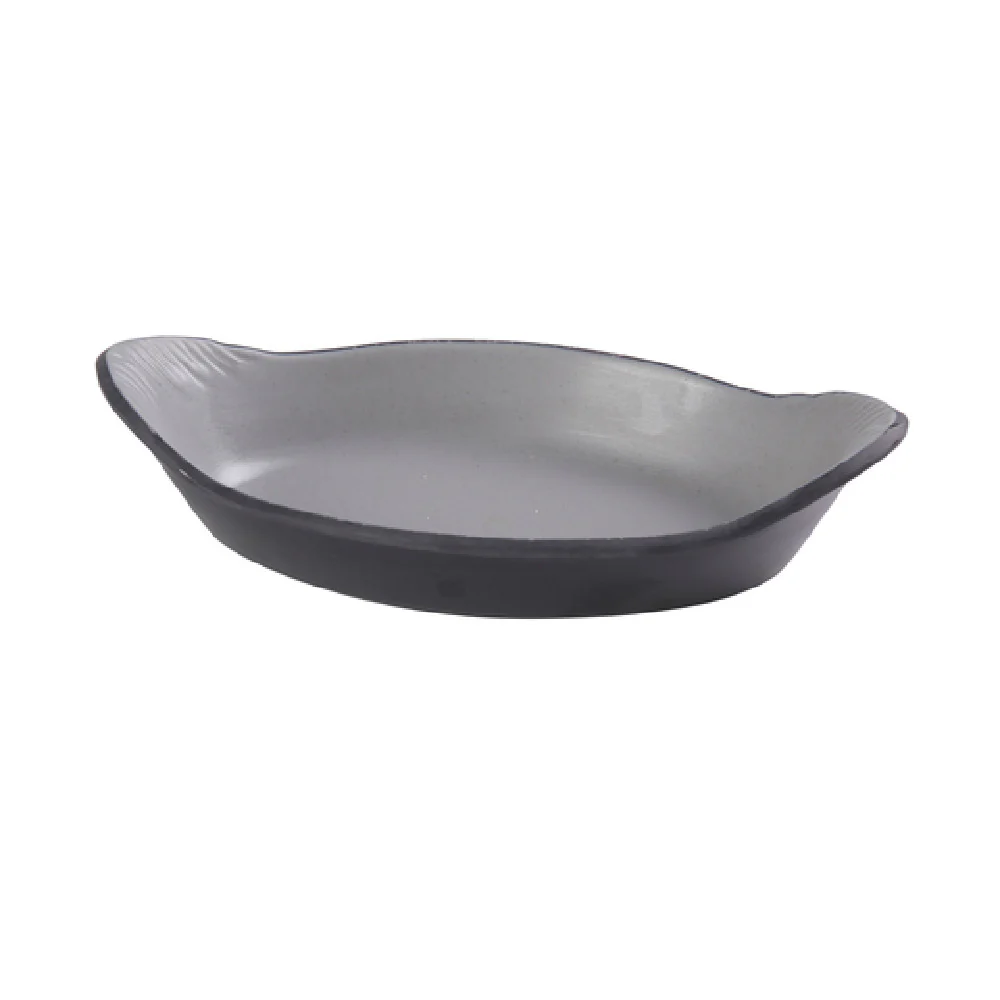 Yanco BM-608 10 Oz Oval Deep Dish with Handle Melamine Two Tone 8-3/4 Inch Yanco BM-608 10 Oz Oval Deep Dish with Handle Melamine Two Tone 8-3/4 Inch