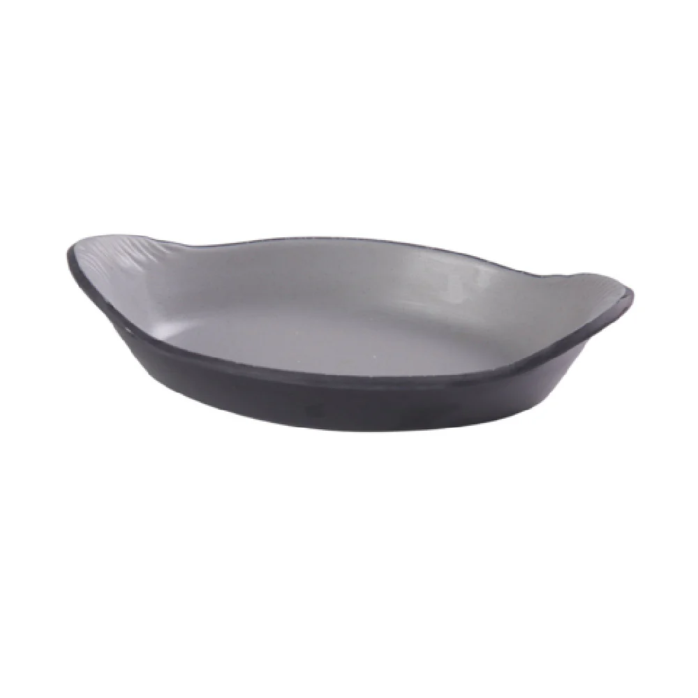 Yanco BM-608 10 Oz Oval Deep Dish with Handle Melamine Two Tone 8-3/4 Inch Yanco BM-608 10 Oz Oval Deep Dish with Handle Melamine Two Tone 8-3/4 Inch