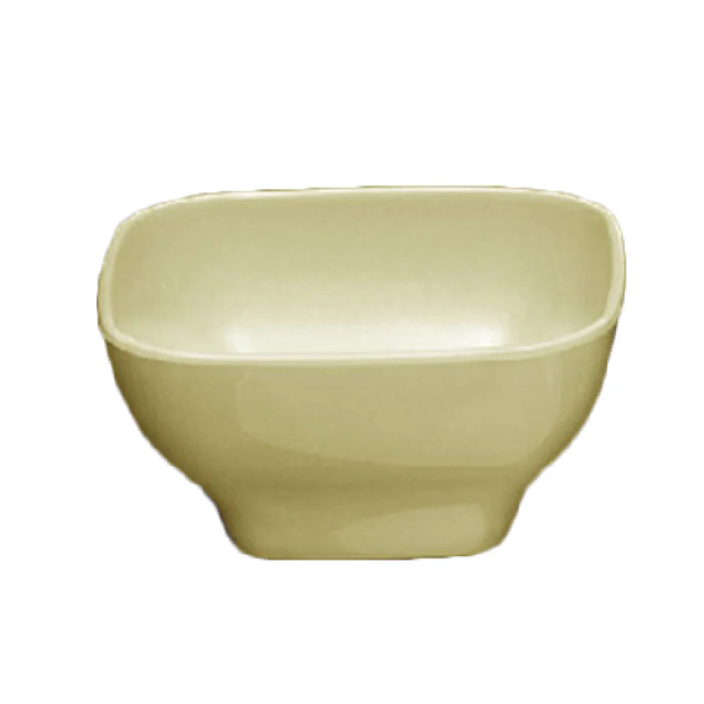 Thunder Group PS3106V 20 Oz Square Bowl Break-Resistant BPA Free Melamine Beige Thunder Group PS3106V 20 Oz Square Bowl Break-Resistant BPA Free Melamine Beige