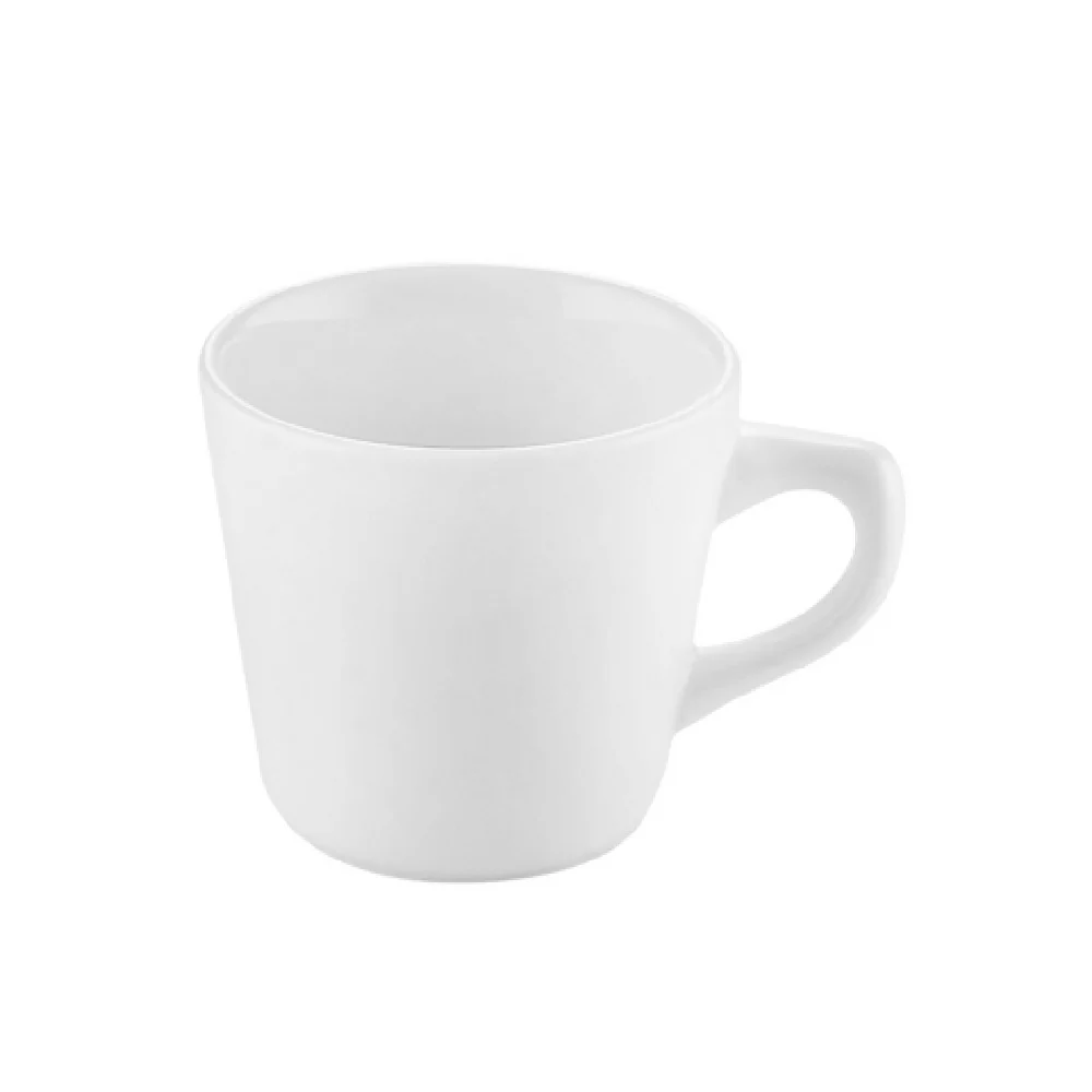 CAC China UVS-1 7-1/2 Oz Universal Cup Porcelain White Dishwasher Safe 3-3/4 Inch