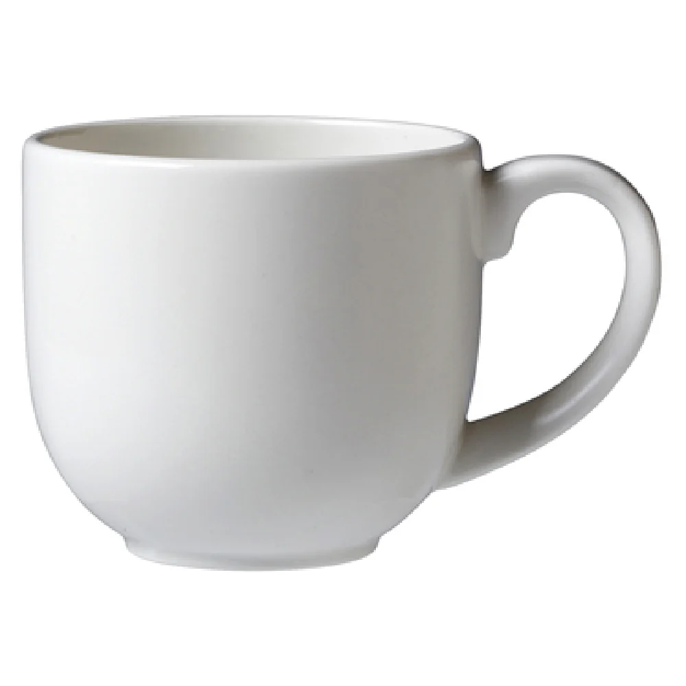 Steelite 11070625 8 Oz City Mug Alumina Vitrified China 4.5 Inch - 12 Packs