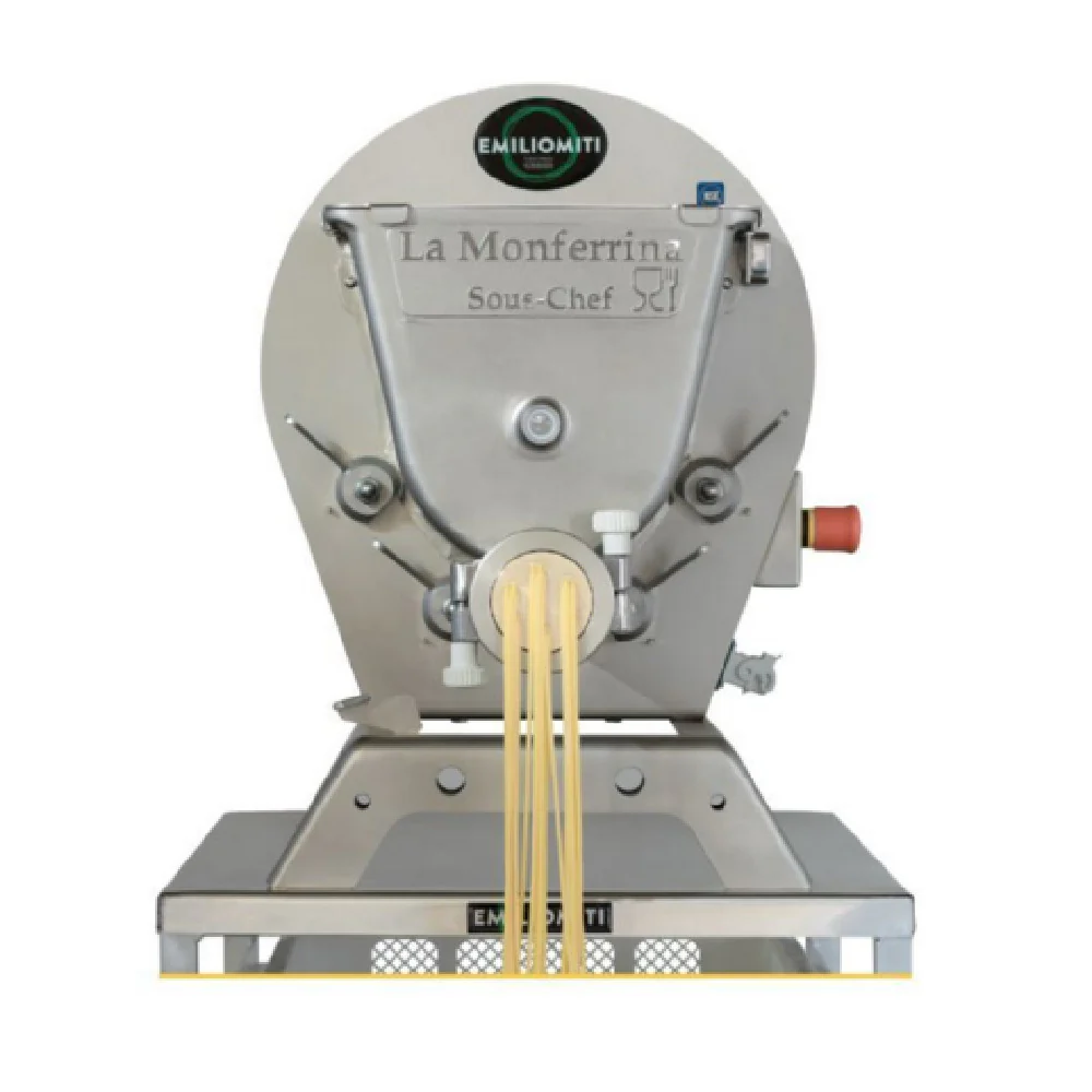 Alfa SOUSCHEF LM12037 24 Inch Tabletop Pasta Extruder with Mixer, Stainless Steel