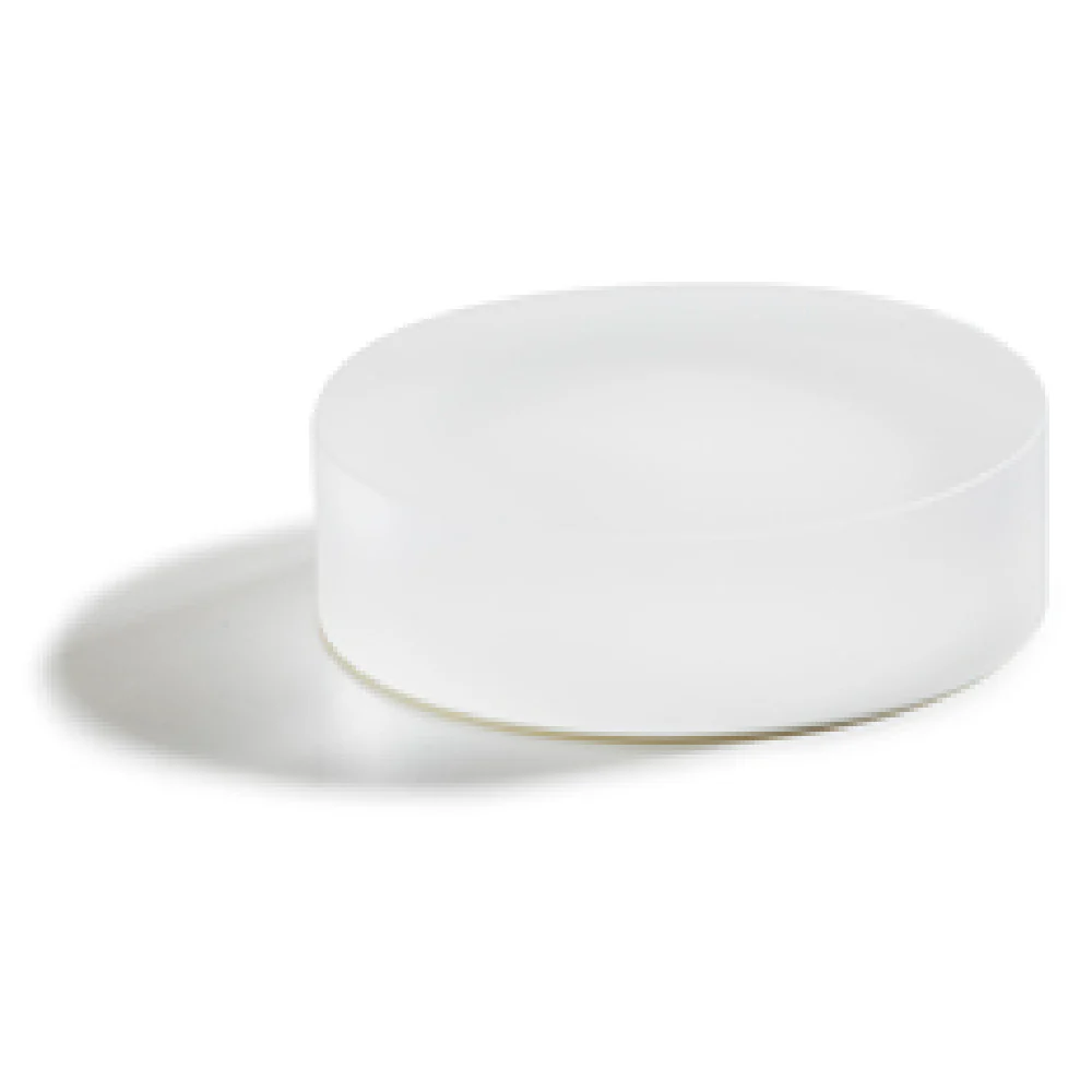 Revol 411676 6 Inch Round Podium Riser Nacryl Resin White Pack of 2 Revol 411676 6 Inch Round Podium Riser Nacryl Resin White Pack of 2