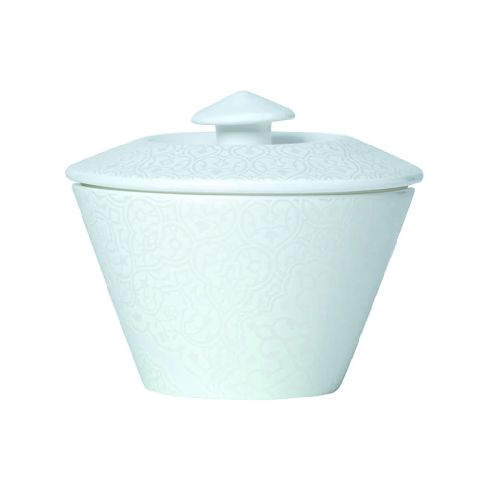 Steelite 82110AND0520 3.875 Inch Diameter Sugar Bowl Lid Bone China Signature