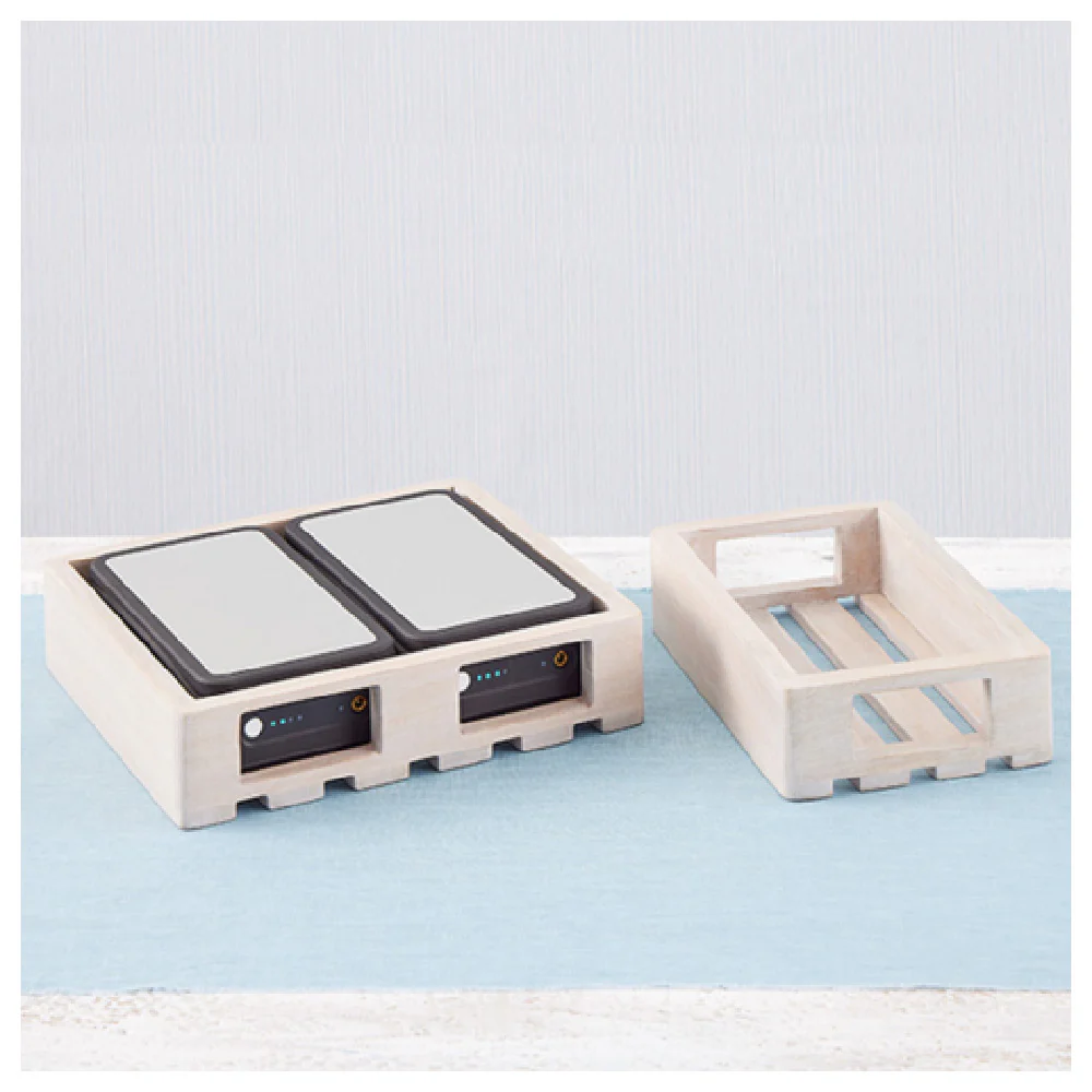 American Metalcraft MWHS1 10-1/8 Inch Wooden Crate Sun-Bleached American Metalcraft MWHS1 10-1/8 Inch Wooden Crate Sun-Bleached