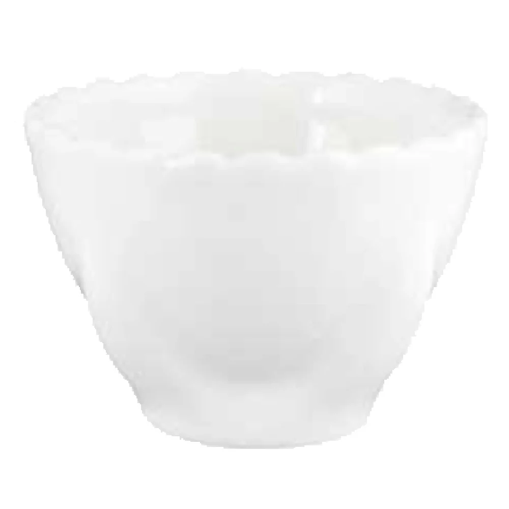 Vertex China AV-LC 3 Oz. Round Cup with Rolled Edge Glossy China