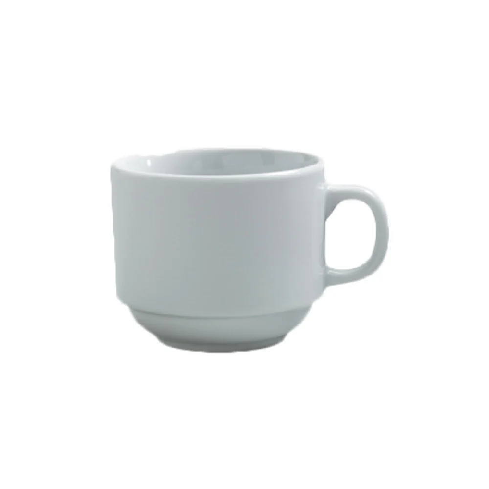 Steelite 6900E507 7 Oz Cup Stackable Porcelain Classic Cafe
