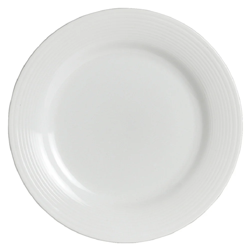 Steelite 6305P600 12 Inch Round Presentation Plate Cool Blue-White Porcelain Steelite 6305P600 12 Inch Round Presentation Plate Cool Blue-White Porcelain