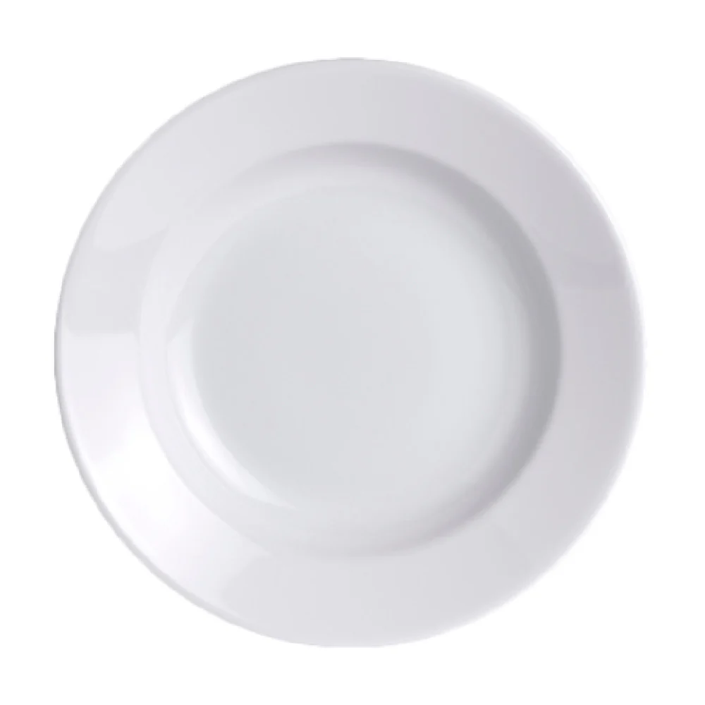 Steelite 6334P469 10-1/2 Oz Banquet Soup Pasta Bowl Porcelain Round Rimmed