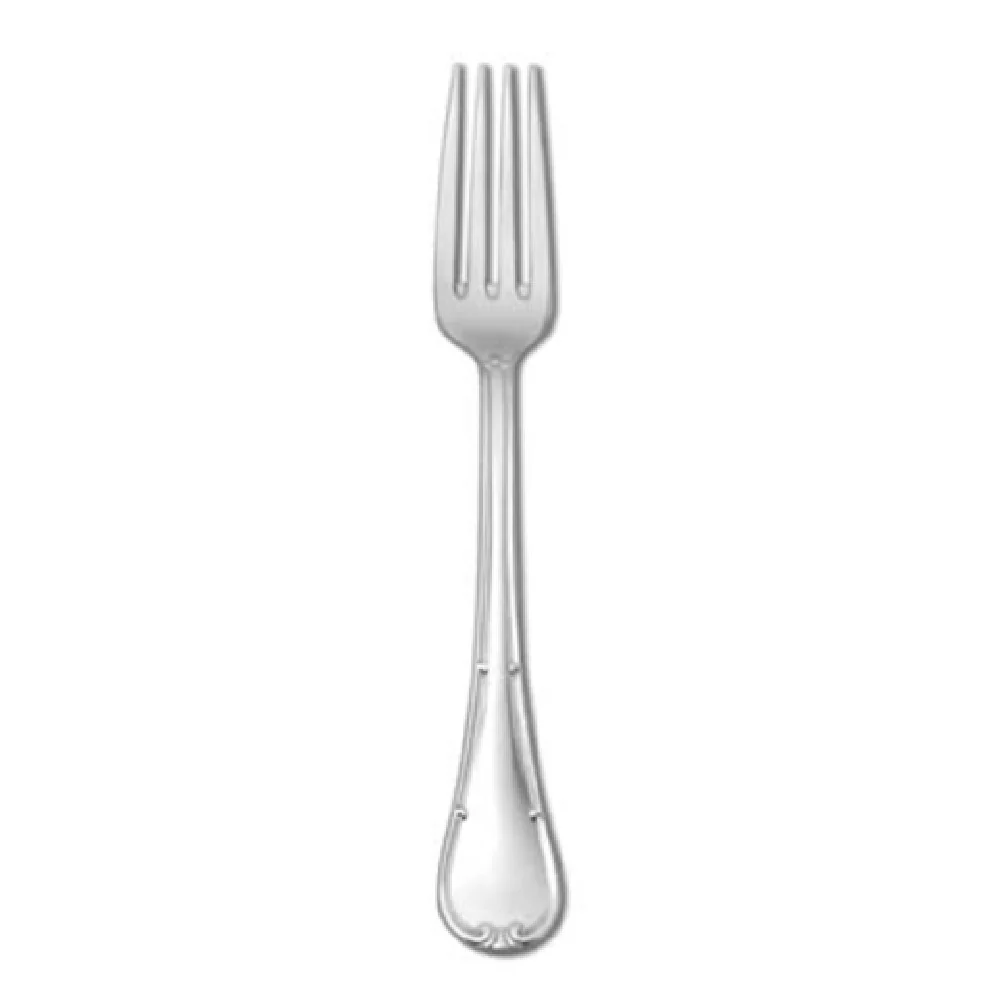 1880 Hospitality B022FDIF 8 Inch Dinner Fork Scrolled Border 18/0 Stainless Steel