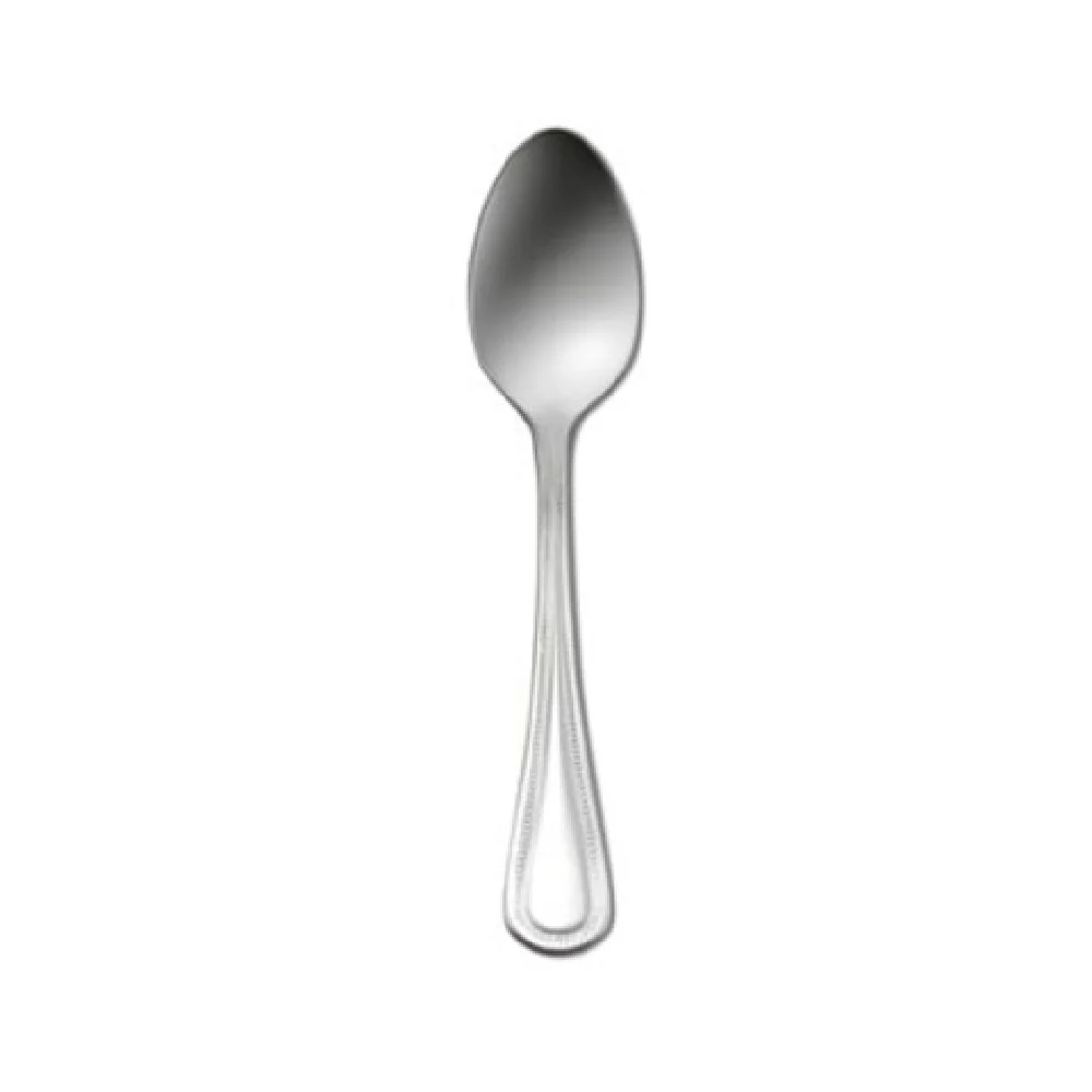 1880 Hospitality B595SDEF 7-1/2 Inch Oval Bowl Dessert Spoon Rounded Handle 18/0 Stainless Steel