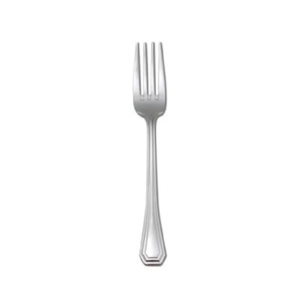 1880 Hospitality T246FDNF 7-1/4 Inch Dinner Fork Incised Lines Stainless Steel