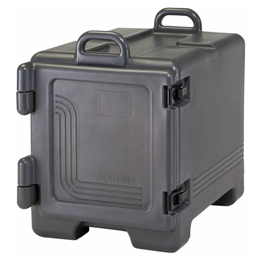 Cambro 1318CC615 17 Inch Combo Carrier for Half Size Sheet Pans and Trays Charcoal Gray Plastic