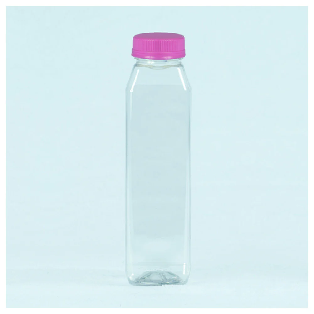 Buccaneer Container Corp 31510120801 12 Oz Juice Bottles Tall Clear PET with Pink Lids Buccaneer Container Corp 31510120801 12 Oz Juice Bottles Tall Clear PET with Pink Lids
