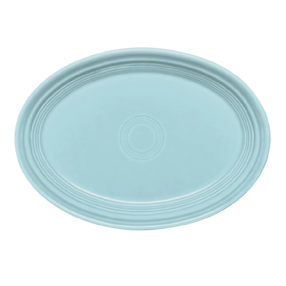 Steelite HL456349 9.625 Inch China Oval Platter with Fiesta Sky Finish Steelite HL456349 9.625 Inch China Oval Platter with Fiesta Sky Finish
