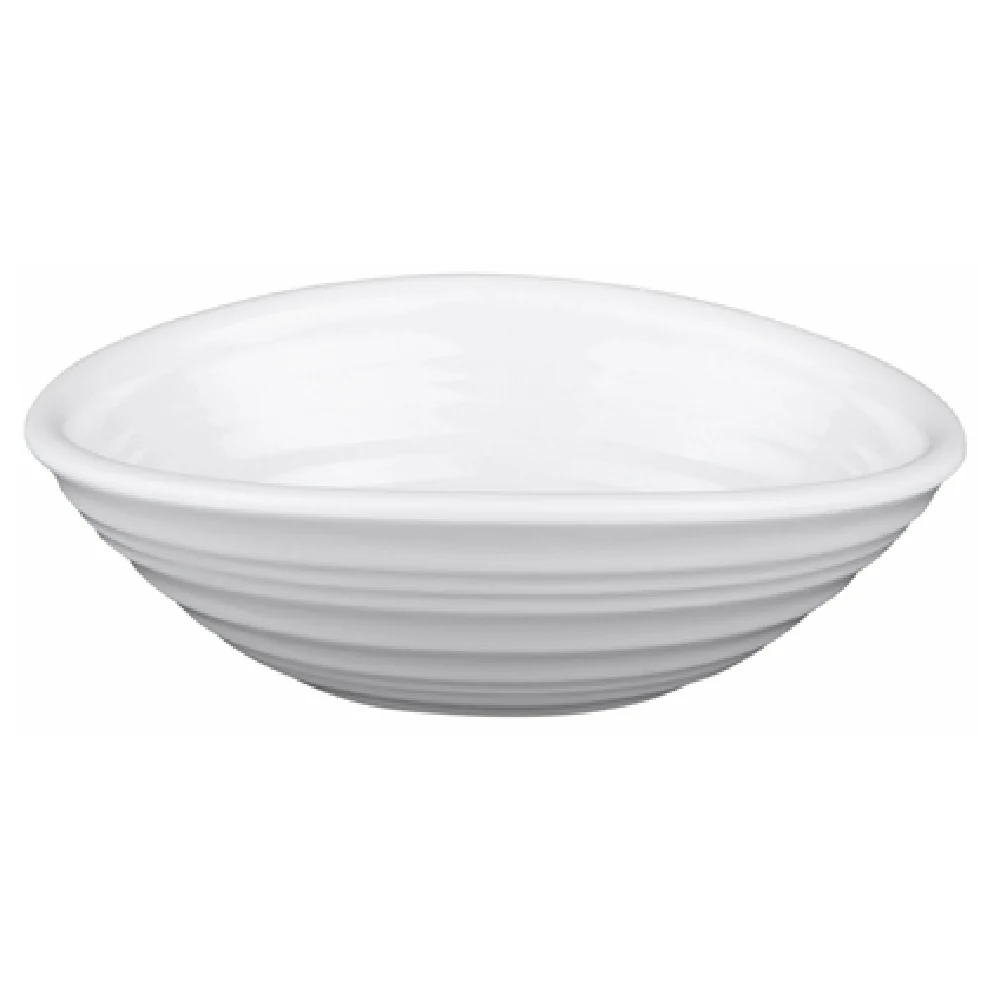 GET Enterprises DS5-W 6 Oz Oblong Bowl with Swirl Design Melamine White GET Enterprises DS5-W 6 Oz Oblong Bowl with Swirl Design Melamine White